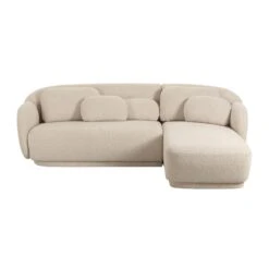 Misty Cream Boucle Sectional -TOV Furniture Store TOV L68956 SEC.media .02