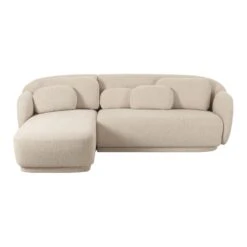 Misty Cream Boucle Sectional -TOV Furniture Store TOV L68957 SEC.media .02