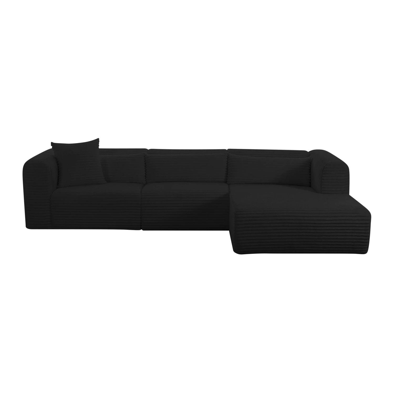 Tarra Fluffy Oversized Corduroy Modular Sectional 15 Tarra Fluffy Oversized Corduroy Modular Sectional - Image 15