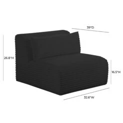 Tarra Fluffy Oversized Corduroy Modular Armless Chair -TOV Furniture Store TOV L69008.media .06 cf64ab8d 2683 4e48 a27e feab9e193c57