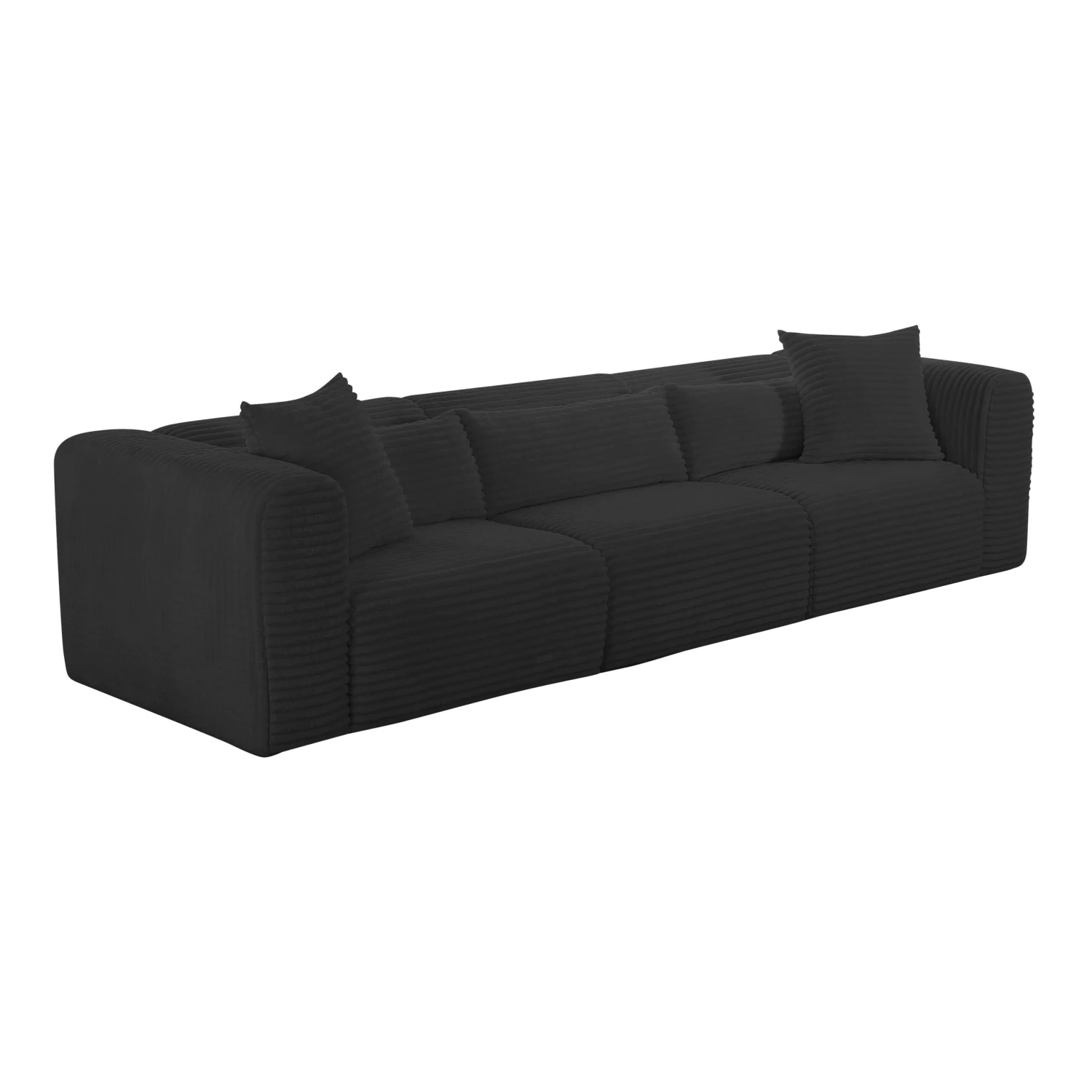 Tarra Fluffy Oversized Corduroy Modular Sofa 7 Tarra Fluffy Oversized Corduroy Modular Sofa - Image 7