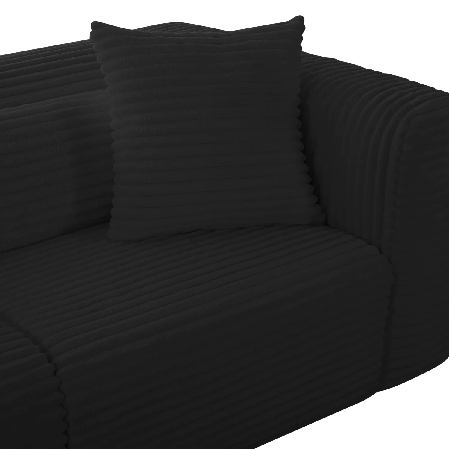 Tarra Fluffy Oversized Corduroy Modular Sofa 10 Tarra Fluffy Oversized Corduroy Modular Sofa - Image 10