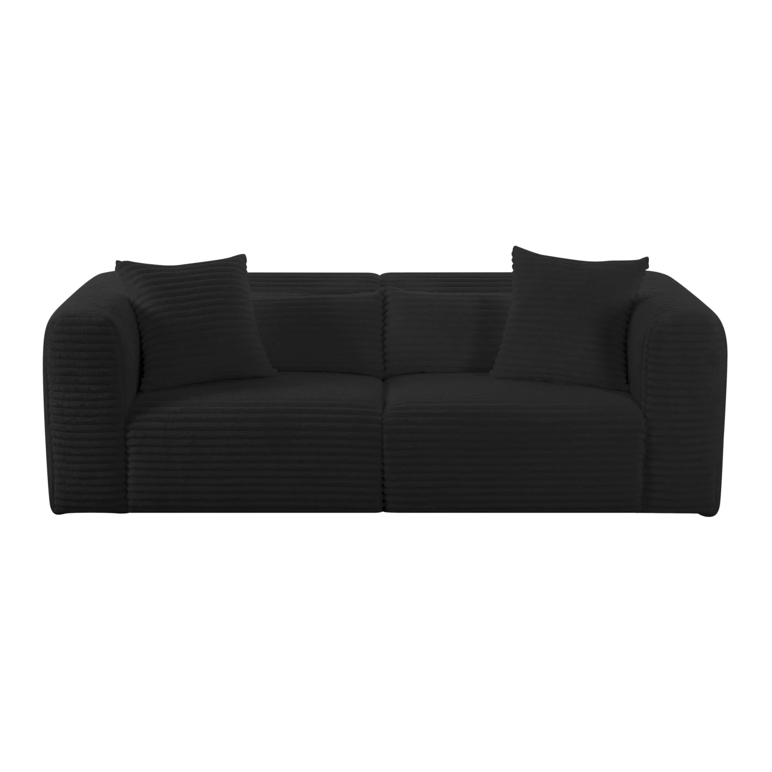 Tarra Fluffy Oversized Corduroy Modular Loveseat 7 Tarra Fluffy Oversized Corduroy Modular Loveseat - Image 7