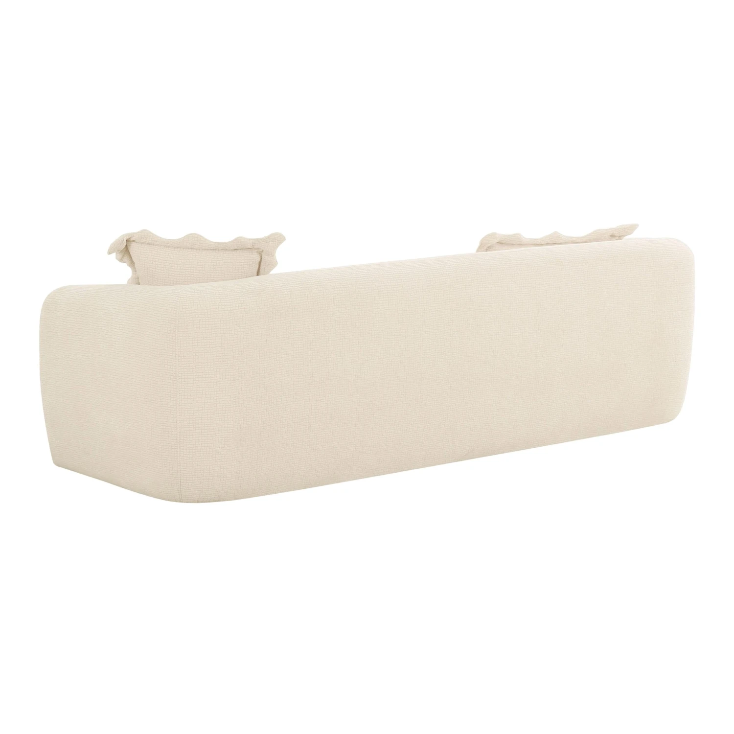 Lou Sandstone Textured Fabric Sofa 4 Lou Sandstone Textured Fabric Sofa - Image 4