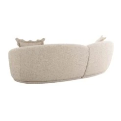 Marion Two-Tone Textured Boucle 4 Person Sectional 9 Marion Two-Tone Textured Boucle 4 Person Sectional -TOV Furniture Store TOV L69093 SEC.media .04