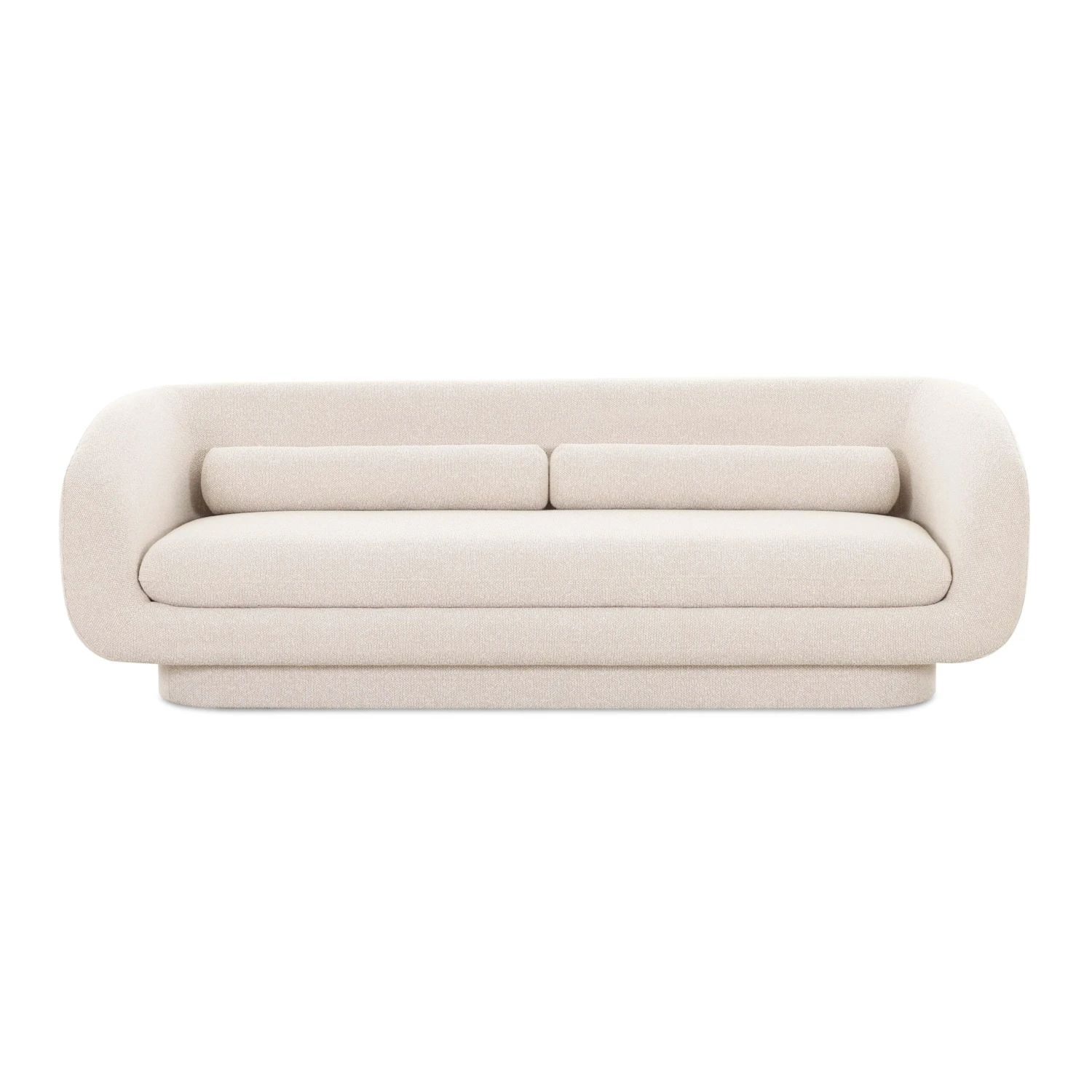 Simone Cream Boucle Sofa 3 Simone Cream Boucle Sofa - Image 3