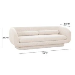 Simone Cream Boucle Sofa 12 Simone Cream Boucle Sofa -TOV Furniture Store TOV L69137.media .05