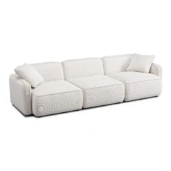 Travie Performance Corduroy Velvet Modular Sofa