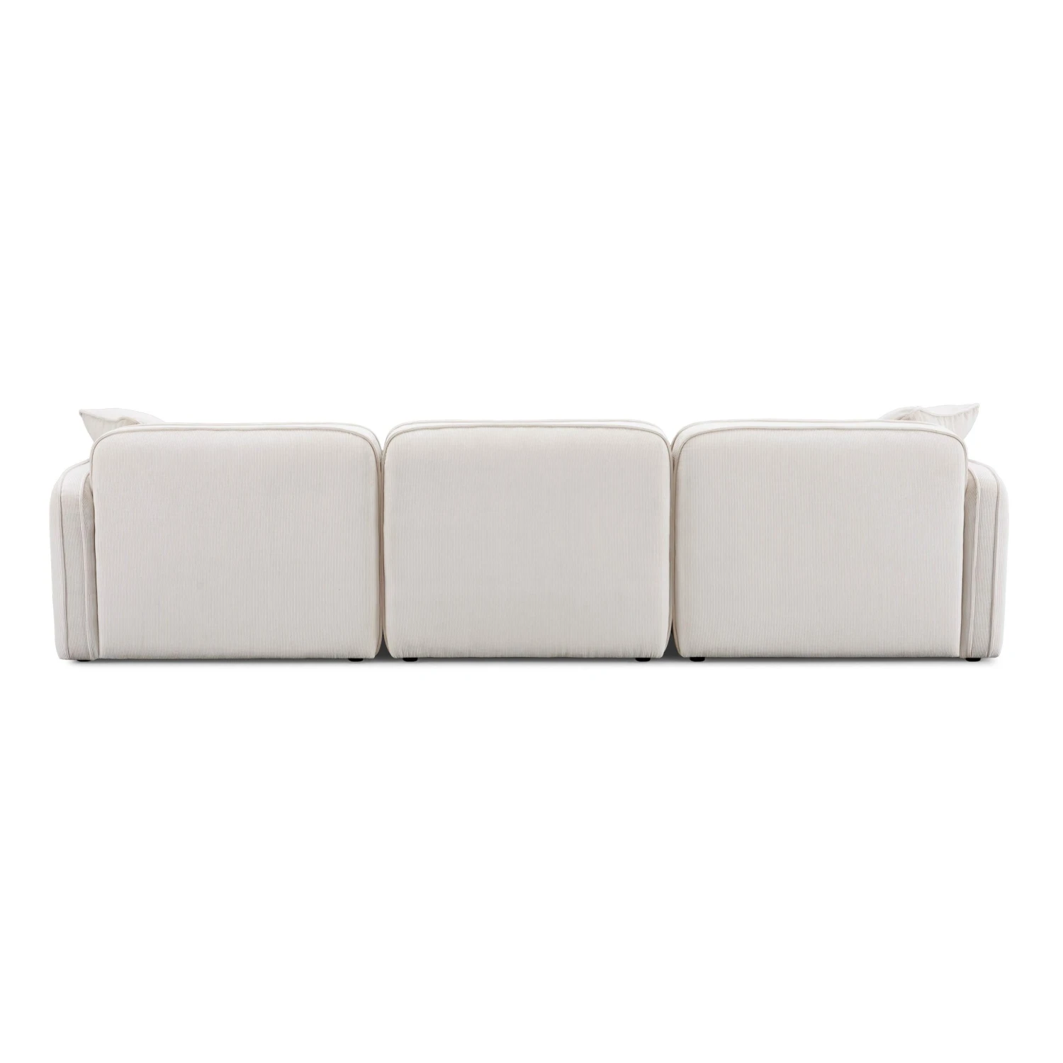 Travie Performance Corduroy Velvet Modular Sofa 4 Travie Performance Corduroy Velvet Modular Sofa - Image 4