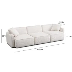 Travie Performance Corduroy Velvet Modular Sofa 19 Travie Performance Corduroy Velvet Modular Sofa -TOV Furniture Store TOV L69176.media .05