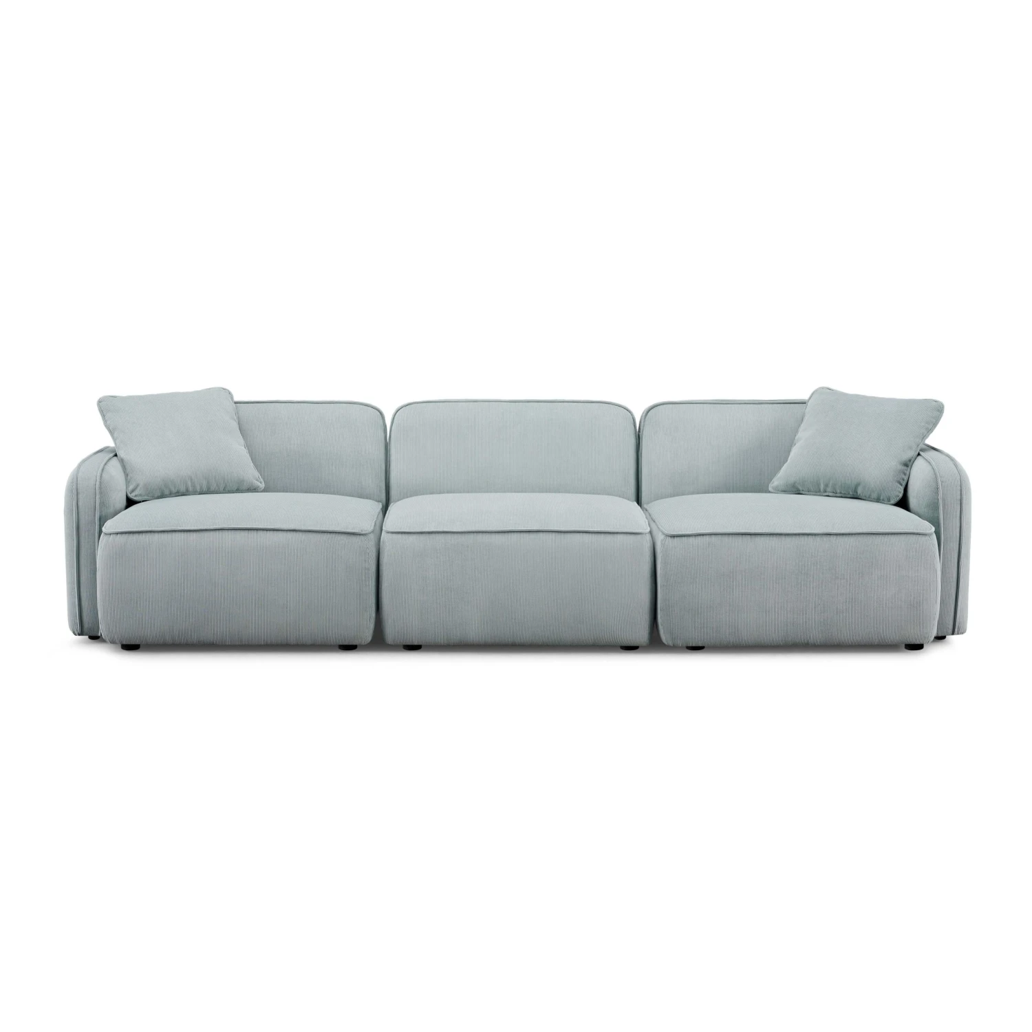 Travie Performance Corduroy Velvet Modular Sofa 10 Travie Performance Corduroy Velvet Modular Sofa - Image 10