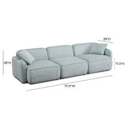 Travie Performance Corduroy Velvet Modular Sofa 26 Travie Performance Corduroy Velvet Modular Sofa -TOV Furniture Store TOV L69186.media .05