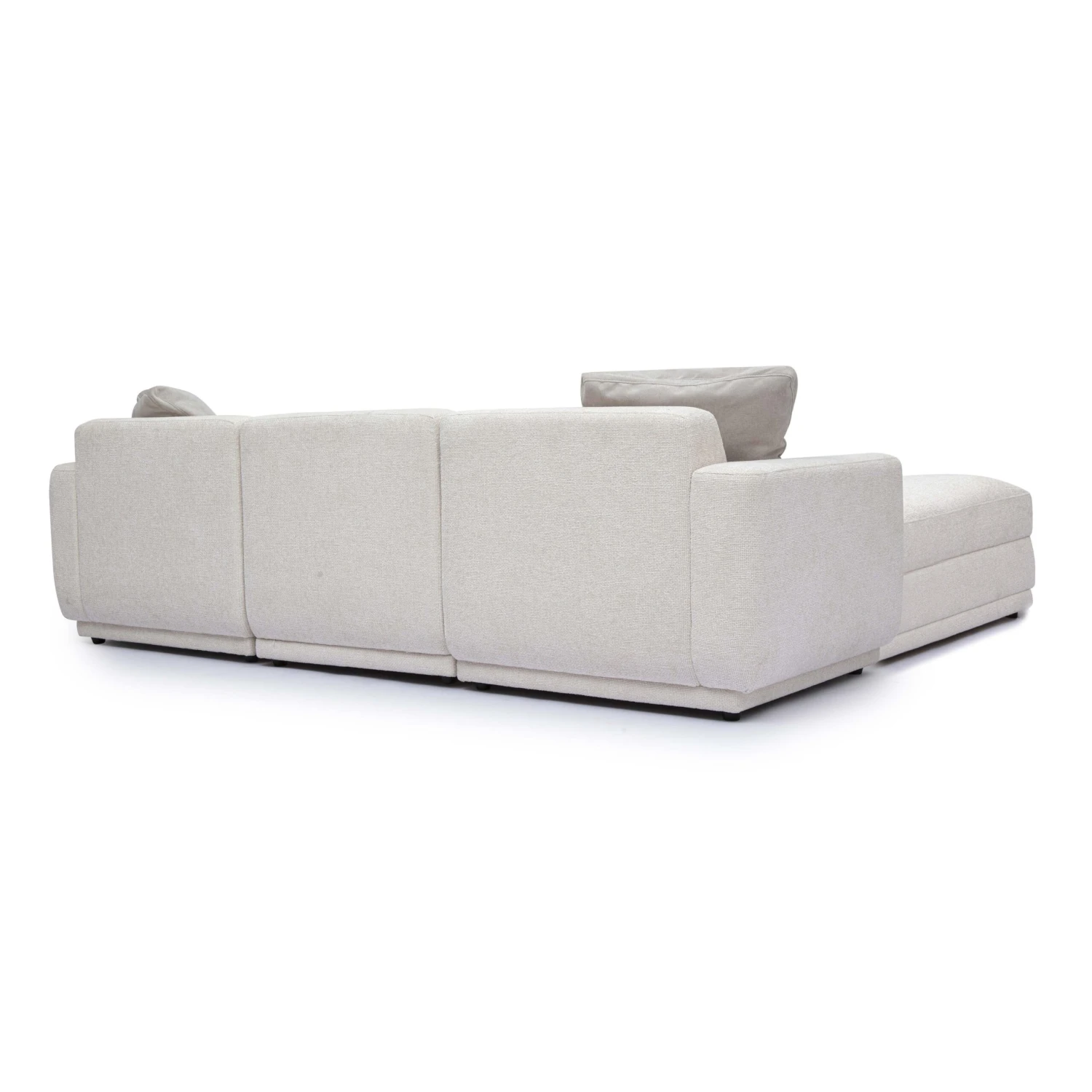 Perry Cream Chenille Modular Sectional 4 Perry Cream Chenille Modular Sectional - Image 4