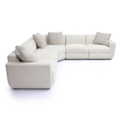 Perry Cream Chenille Modular L-Sectional -TOV Furniture Store TOV L69219 SEC4.media .02