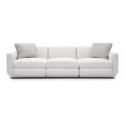 Perry Cream Chenille Modular Sofa -TOV Furniture Store TOV L69220 SO.media .02