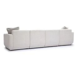 Perry Cream Chenille Modular Long Sofa -TOV Furniture Store TOV L69220 SO1.media .03