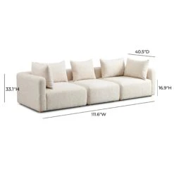 Hangover Heavy Textured Fabric Sofa 19 Hangover Heavy Textured Fabric Sofa -TOV Furniture Store TOV L69242 SO D