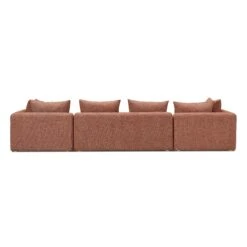 Hangover Heavy Textured Fabric 145" Long Sofa -TOV Furniture Store TOV L69244 SO1.media .03
