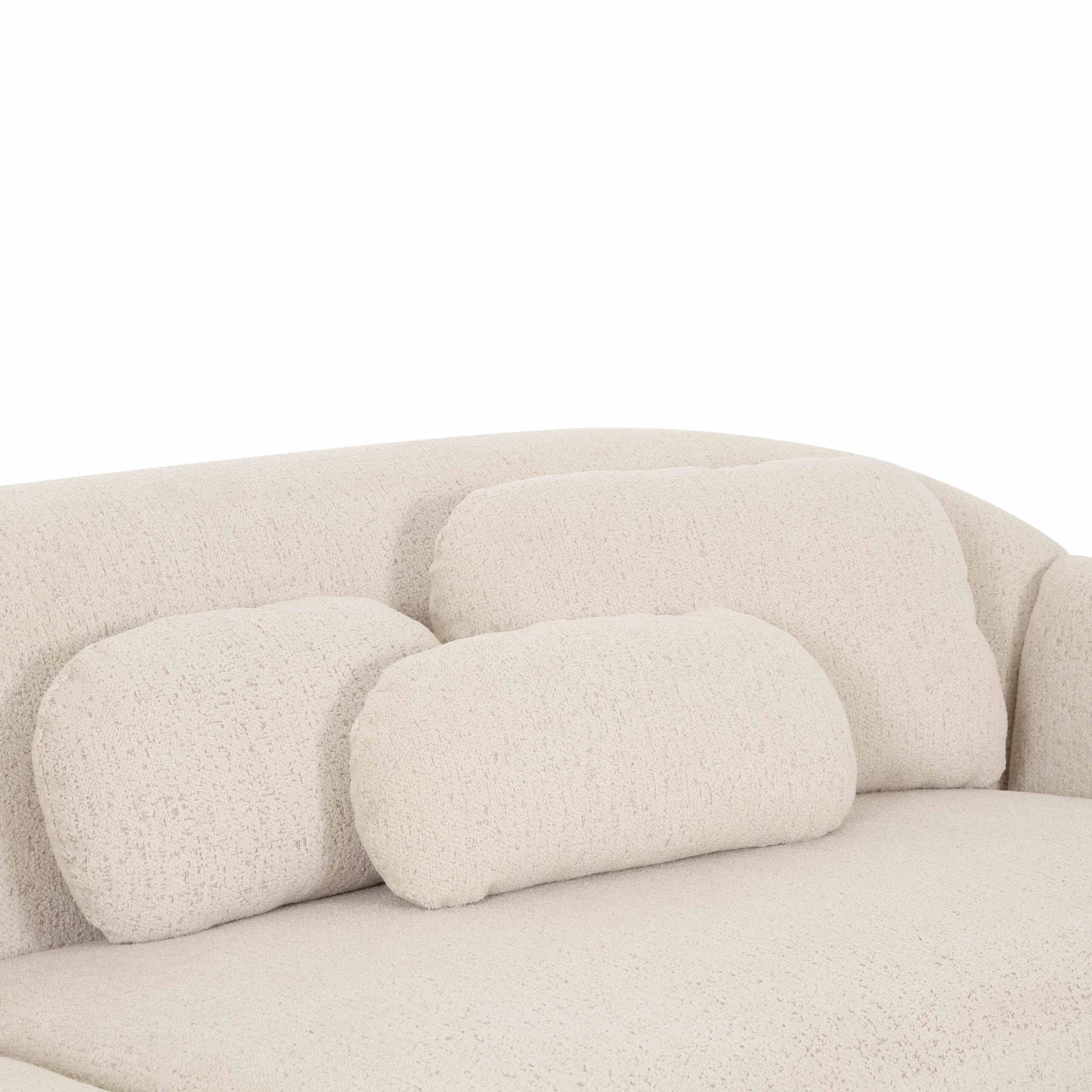 Misty Cream Boucle Modular 4-Seater Sofa 5 Misty Cream Boucle Modular 4-Seater Sofa - Image 5