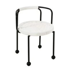 Pansy Cream Outdoor Dining Chair 10 Pansy Cream Outdoor Dining Chair -TOV Furniture Store TOV O18674.media .03