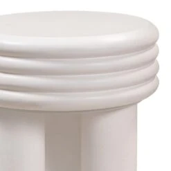 Delta Ivory Concrete Side Table 10 Delta Ivory Concrete Side Table -TOV Furniture Store TOV O44065.media .03