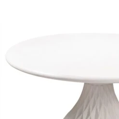 Tulum Ivory Concrete Indoor / Outdoor 47" Round Dining Table 10 Tulum Ivory Concrete Indoor / Outdoor 47" Round Dining Table -TOV Furniture Store TOV O44067.media .04