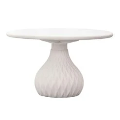Tulum Ivory Concrete Indoor / Outdoor Round Coffee Table -TOV Furniture Store TOV O44144.media .03