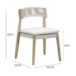 Gata Cream Outdoor Dining Chair - Set Of 2 -TOV Furniture Store TOV O54273.media .09 40a92a07 bf93 407b 9d4f 8e66029fe769