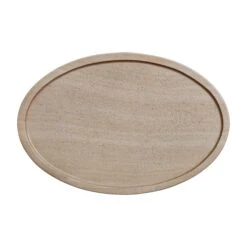 Eclipse Textured Faux Travertine Indoor / Outdoor Side Table -TOV Furniture Store TOV O54274.media .06