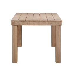 Cassie Natural Outdoor Rectangular Dining Table -TOV Furniture Store TOV O54292 3