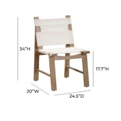 Cassie Cream Outdoor Dining Chair - Set Of 2 13 Cassie Cream Outdoor Dining Chair - Set Of 2 -TOV Furniture Store TOV O54295 D