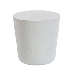 Margot Light Grey Faux Plaster Indoor / Outdoor Concrete Stool 9 Margot Light Grey Faux Plaster Indoor / Outdoor Concrete Stool -TOV Furniture Store TOV O54298.media .02