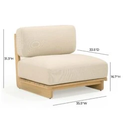 Reavan Cream Outdoor Lounge Chair 12 Reavan Cream Outdoor Lounge Chair -TOV Furniture Store TOV O54455.media .05