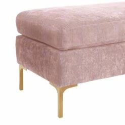 Delilah Velvet Bench 23 Delilah Velvet Bench -TOV Furniture Store TOV O6266 3