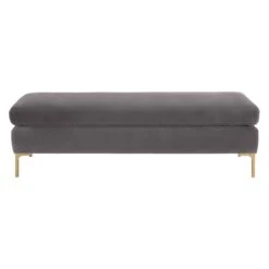 Delilah Velvet Bench 27 Delilah Velvet Bench -TOV Furniture Store TOV O6269 2