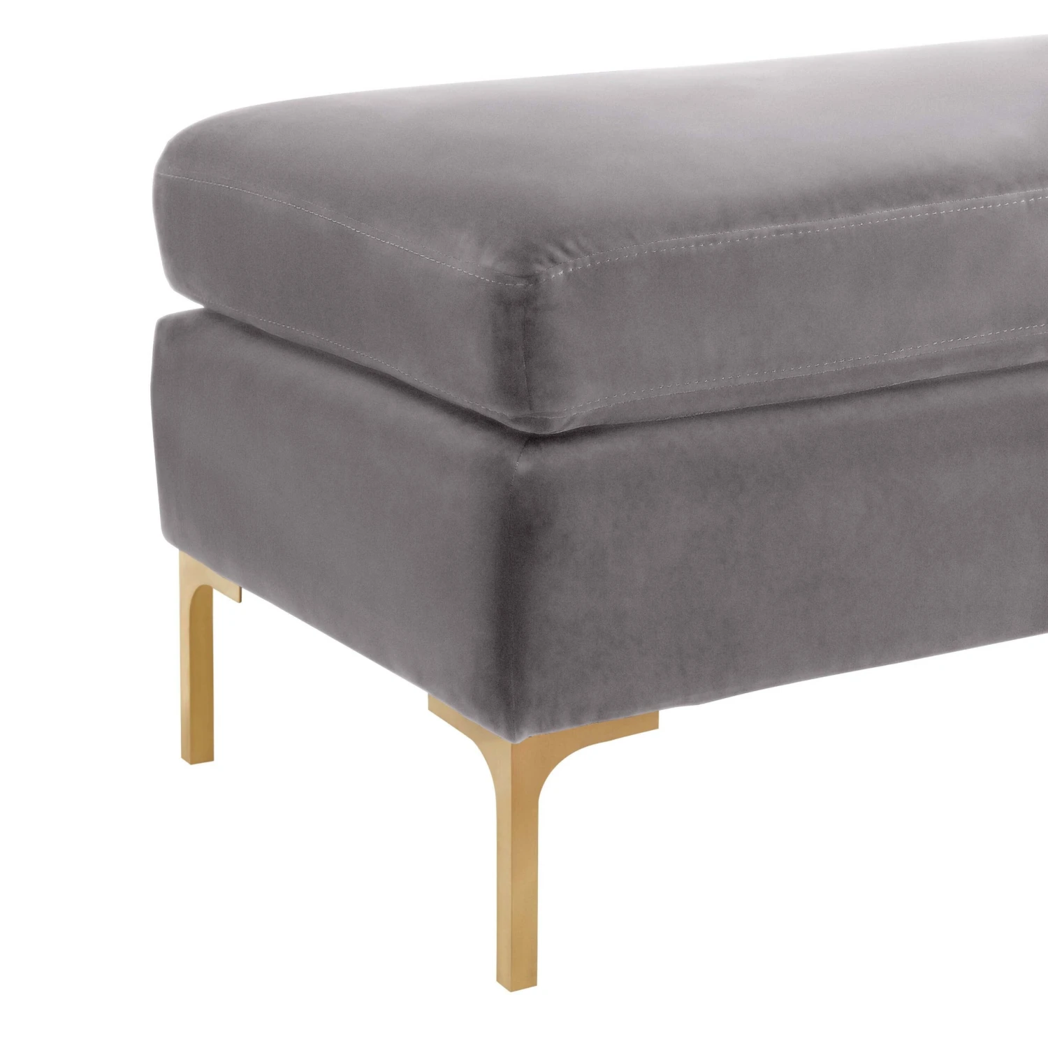 Delilah Velvet Bench 14 Delilah Velvet Bench - Image 14