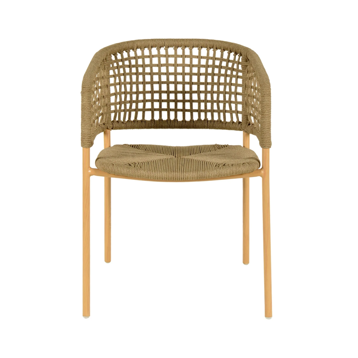 Niel Oak Finish Outdoor Dining Chair 3 Niel Oak Finish Outdoor Dining Chair - Image 3