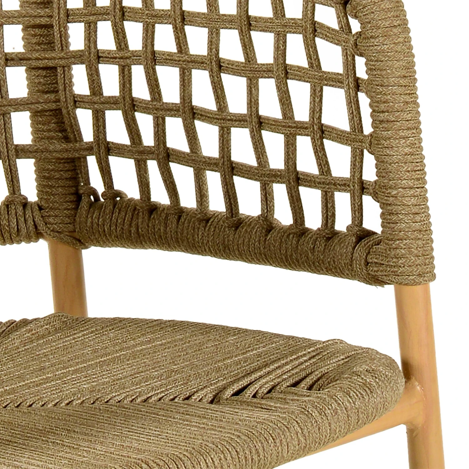 Niel Oak Finish Outdoor Dining Chair 5 Niel Oak Finish Outdoor Dining Chair - Image 5