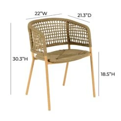 Niel Oak Finish Outdoor Dining Chair 12 Niel Oak Finish Outdoor Dining Chair -TOV Furniture Store TOV O68780.media .06 e847096c 86a3 4817 909f 1f3a53a03d86