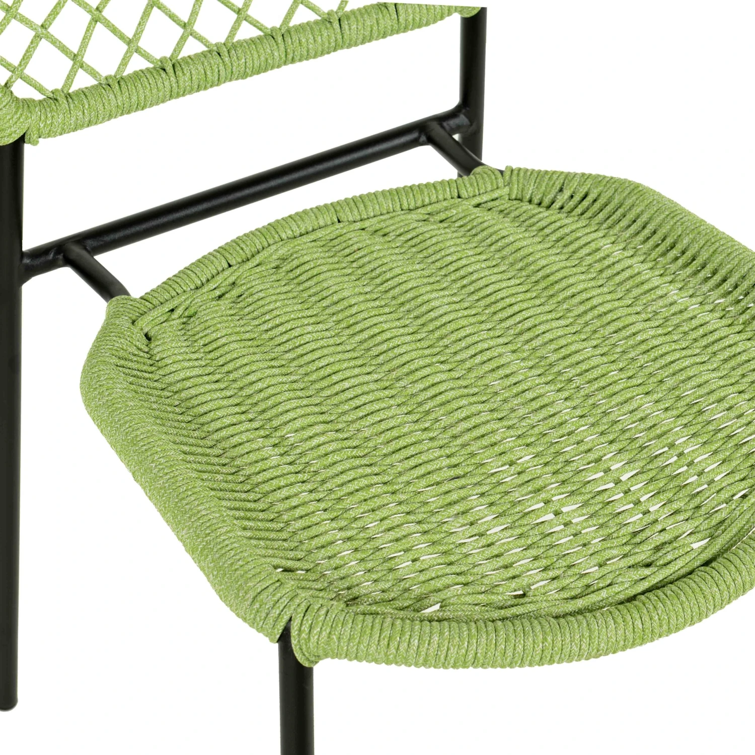 Lucy Dyed Cord Stackable Outdoor Dining Chair 5 Lucy Dyed Cord Stackable Outdoor Dining Chair - Image 5