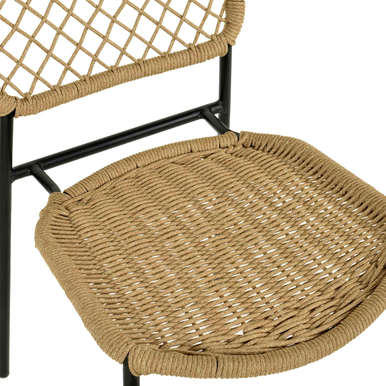 Lucy Dyed Cord Stackable Outdoor Dining Chair 13 Lucy Dyed Cord Stackable Outdoor Dining Chair - Image 13