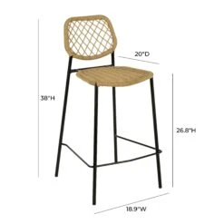 Lucy Dyed Cord Outdoor Counter Stool -TOV Furniture Store TOV O68784.media .08 fd6c5a0f 01fe 4a97 b6fb c96cbcbe8387