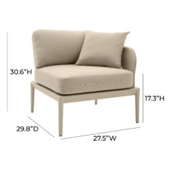 Kapri Modular Outdoor Corner Chair 25 Kapri Modular Outdoor Corner Chair -TOV Furniture Store TOV O68890 D