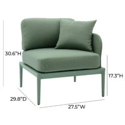 Kapri Modular Outdoor Corner Chair 38 Kapri Modular Outdoor Corner Chair -TOV Furniture Store TOV O68895 D