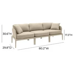 Kapri Modular Outdoor Sofa -TOV Furniture Store TOV O68899 SO D