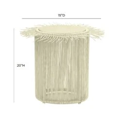 Rafa Outdoor Side Table -TOV Furniture Store TOV O68952.media .05