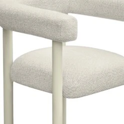 Jackie Cream Outdoor Textured Dining Chair 10 Jackie Cream Outdoor Textured Dining Chair -TOV Furniture Store TOV O68958 4