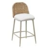 Alexa Performance Fabric Outdoor Stool