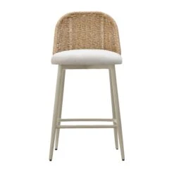Alexa Performance Fabric Outdoor Stool 22 Alexa Performance Fabric Outdoor Stool -TOV Furniture Store TOV O68960.media .03