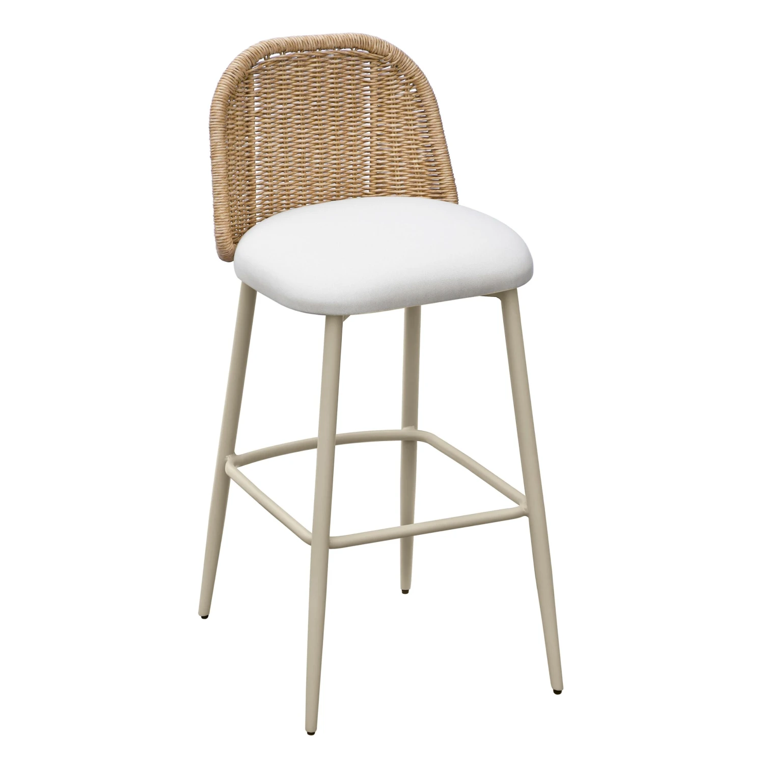 Alexa Performance Fabric Outdoor Stool 6 Alexa Performance Fabric Outdoor Stool - Image 6